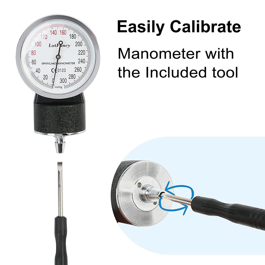 Large Adult Blood Pressure Cuff with Carrying Case J788