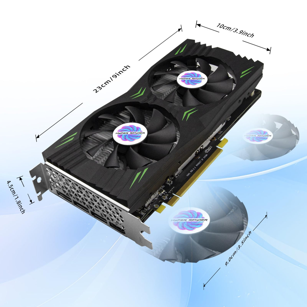 RX 580 8GB GDDR5 256 Bit Graphics Card Y6836