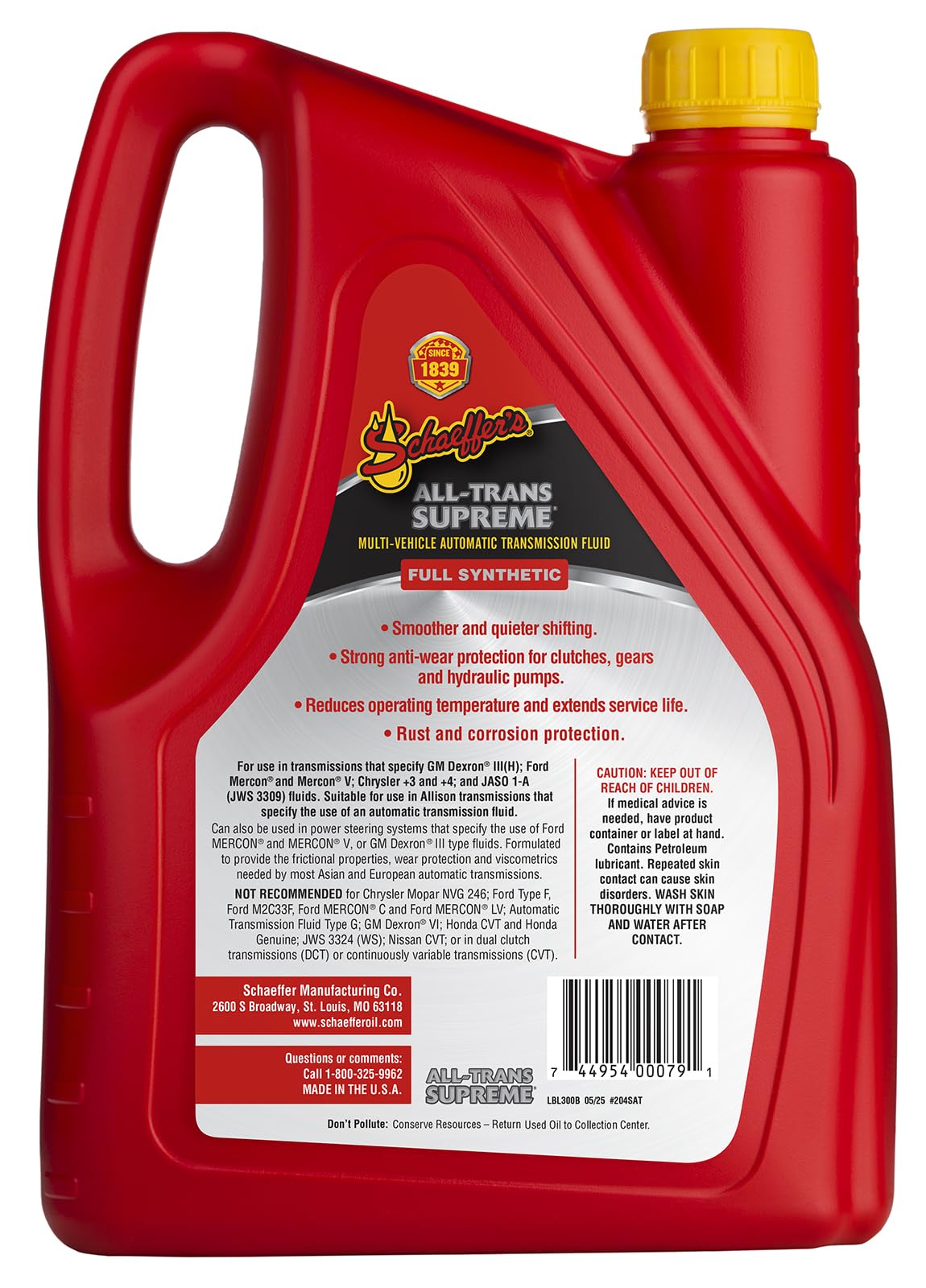 Automatic Transmission Fluid 1-Gallon Bottle V320