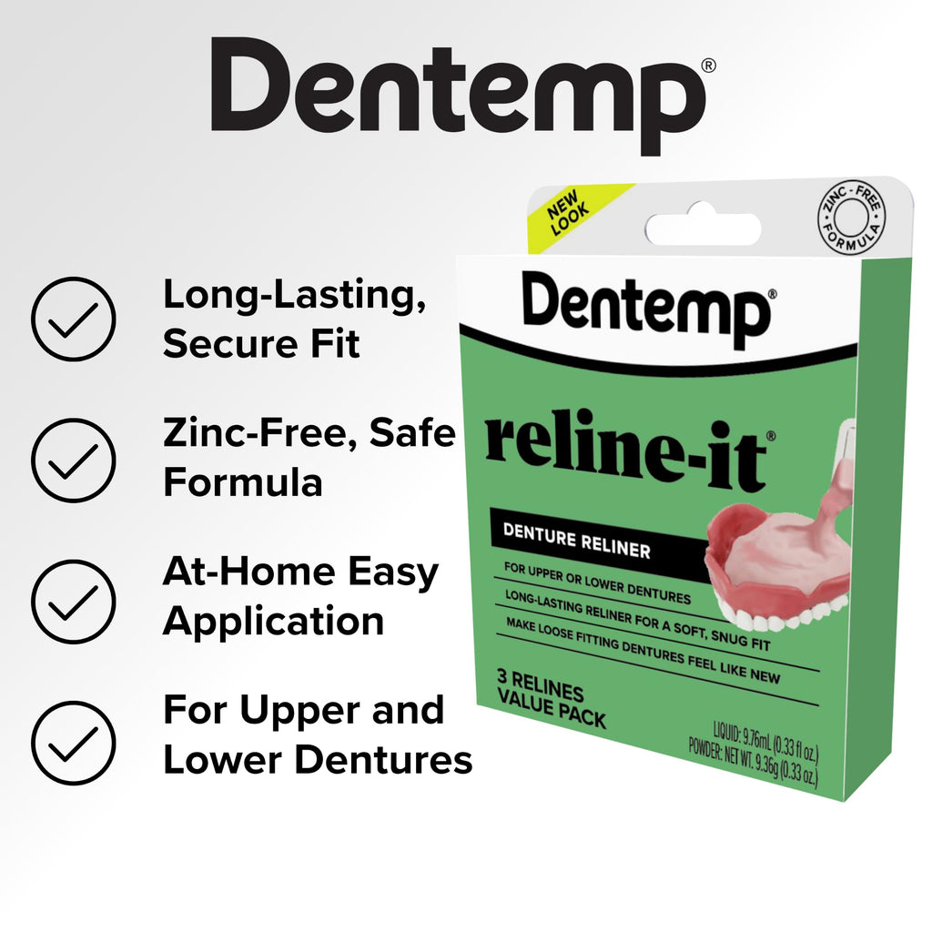 Denture Reline Kit Value Pack T5596