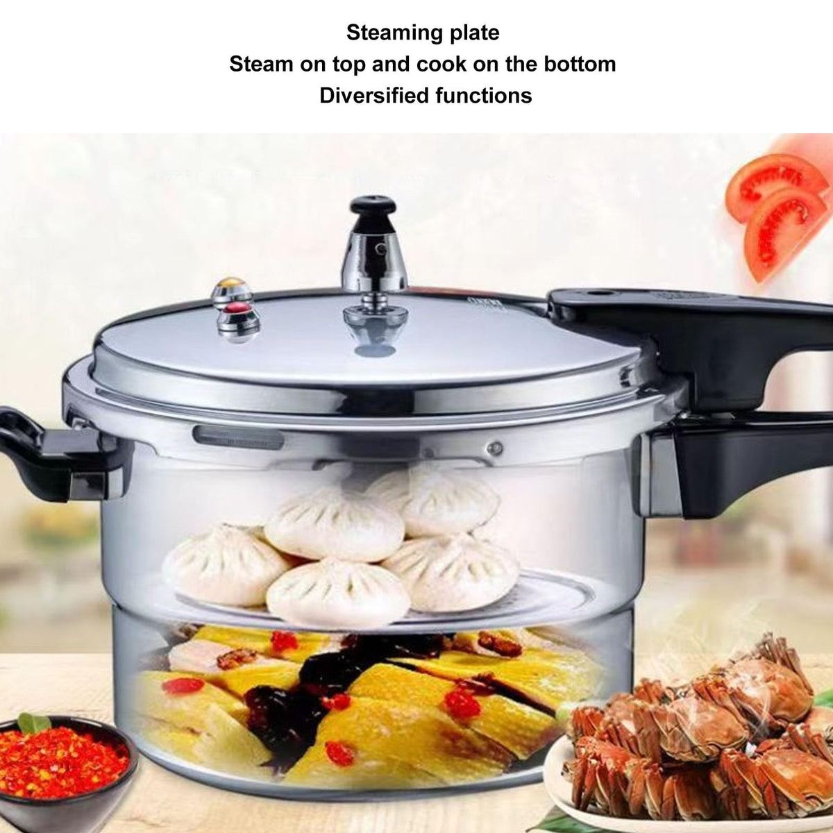 Stainless Steel 3L Pressure Cooker L91487