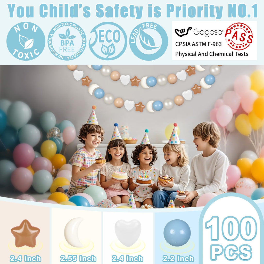 100 200 500 1000 Crush Proof Bpa Free Ball Pit Balls C5744