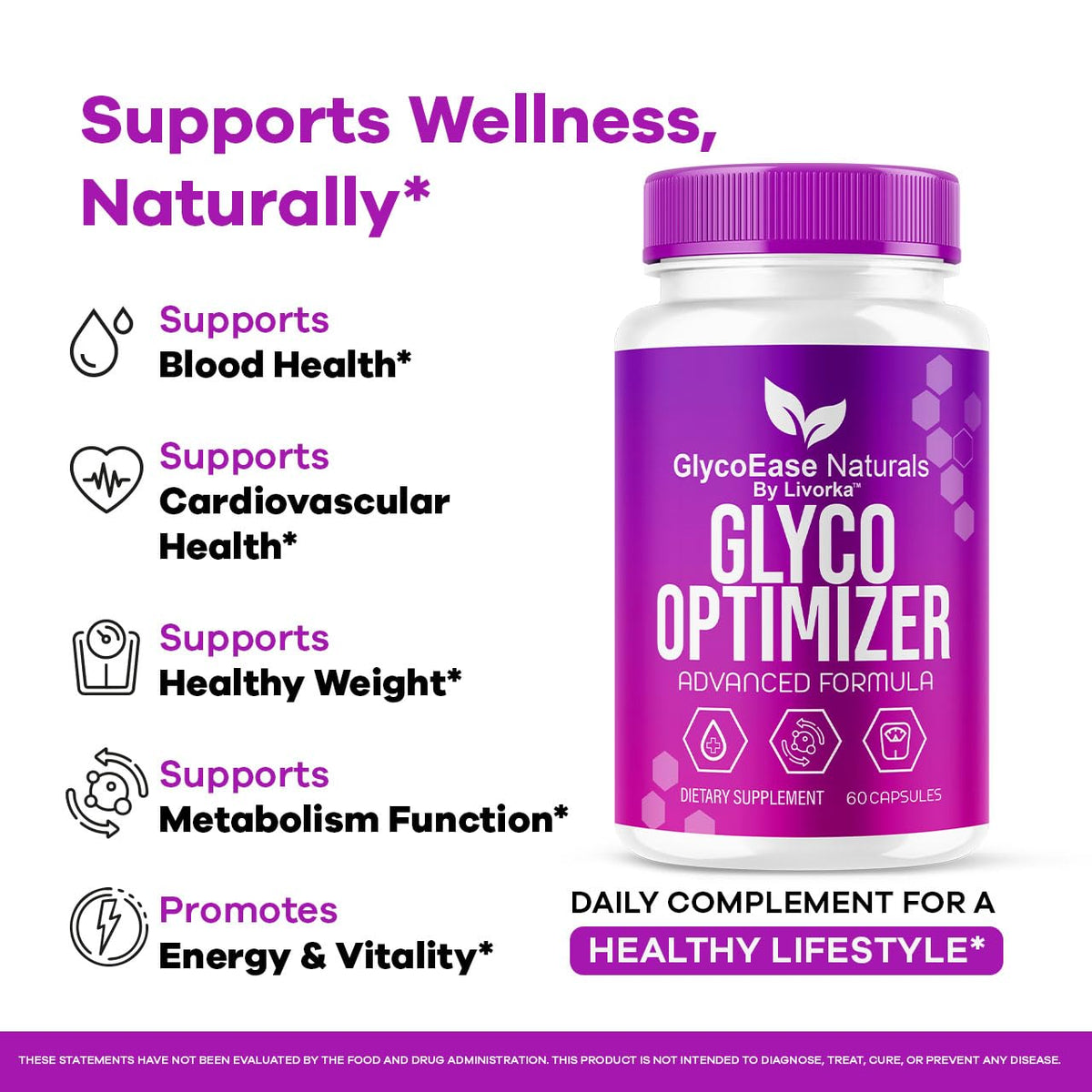 Natural Supplement 60 Capsules Y494729