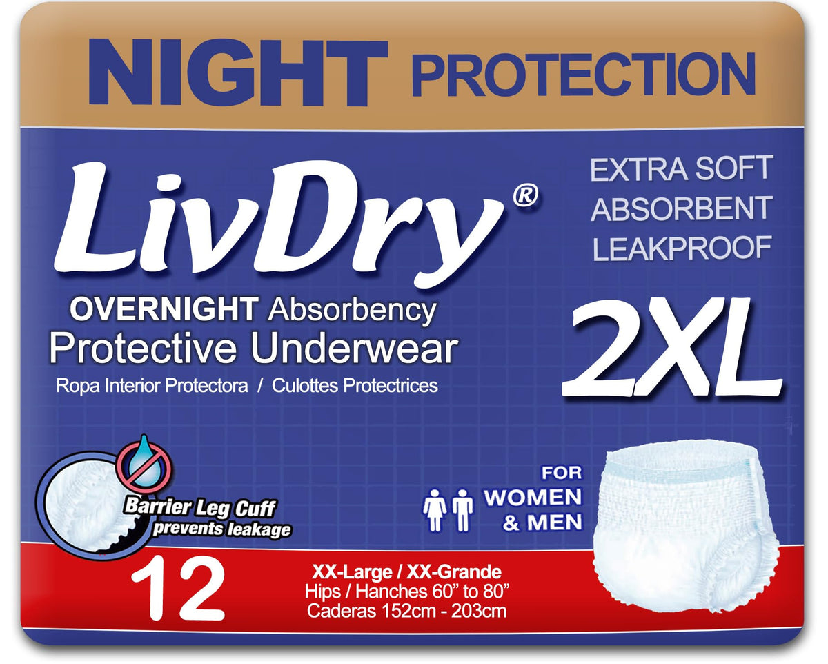 Adult Incontinence Underwear and Wet Wipes Bundle A324262