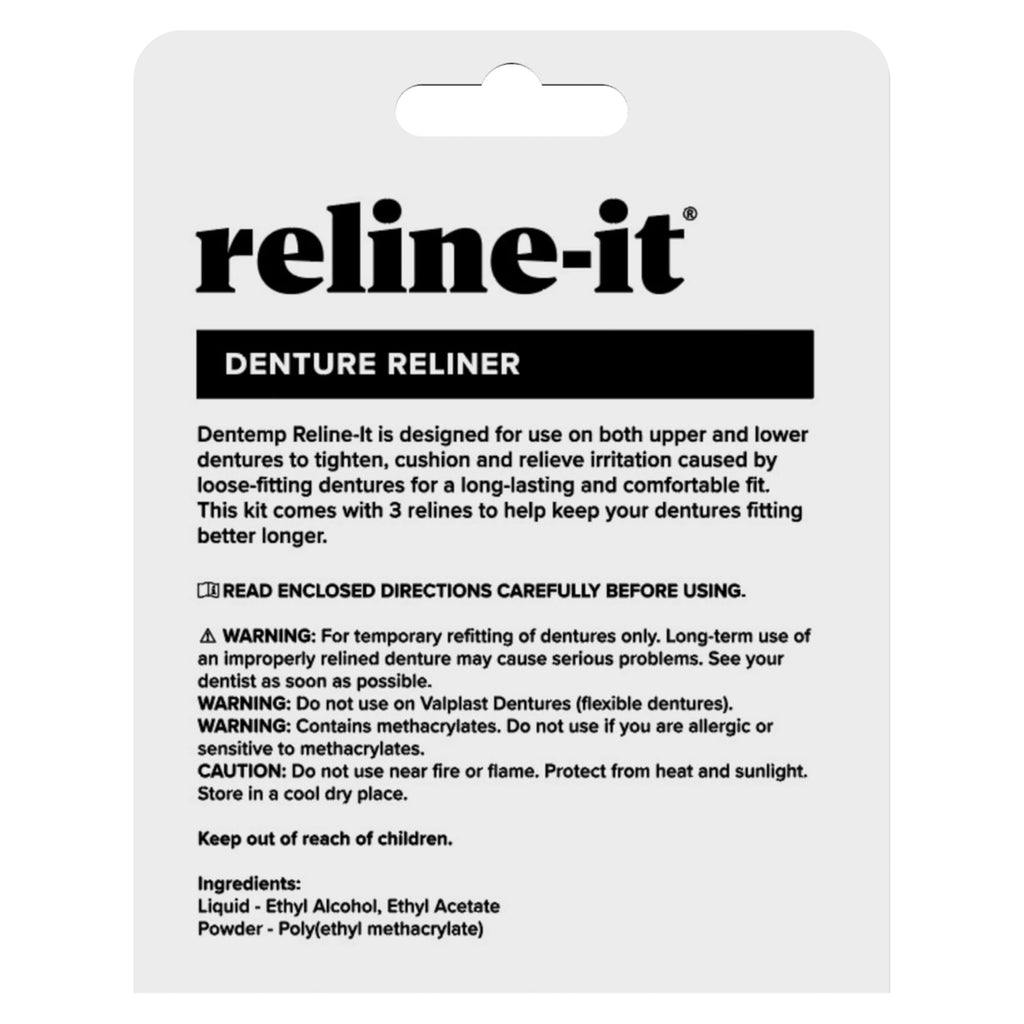 Denture Reline Kit Value Pack T5596