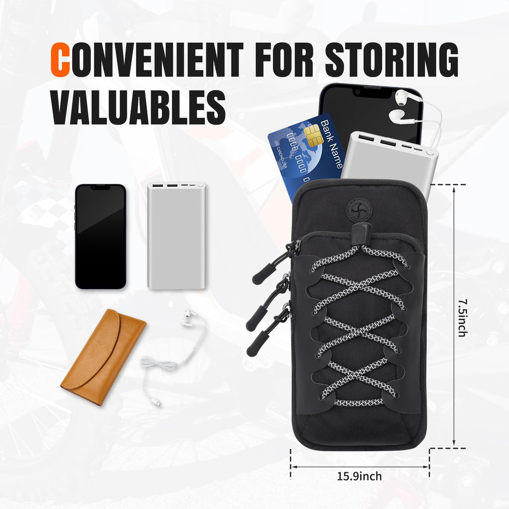 Black Dirt Bike Frame Bag Q461304
