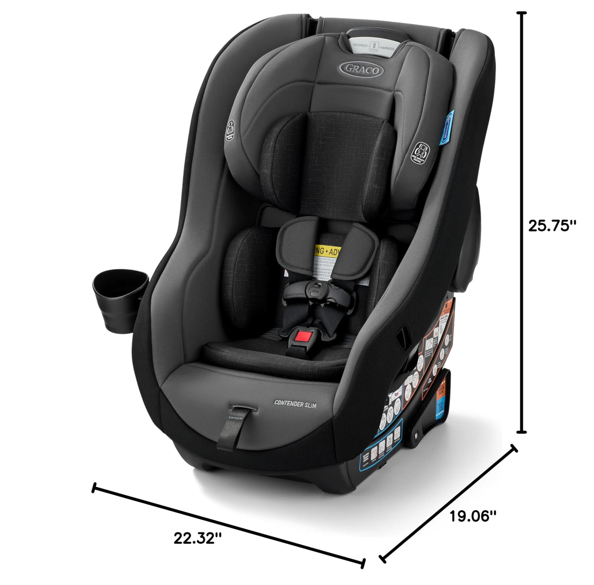 Slim Convertible Car Seat A346684