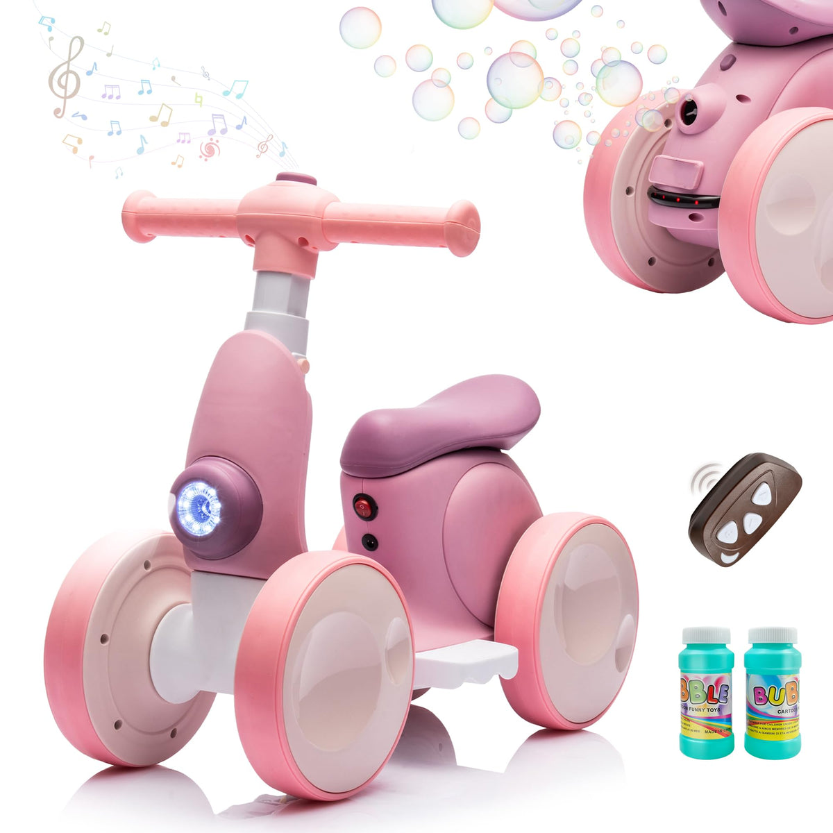 Electric Baby Balance Bike with Bubble Machine Z536512