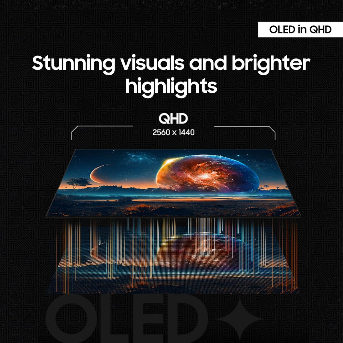 27" QHD 240Hz OLED Gaming Monitor J705