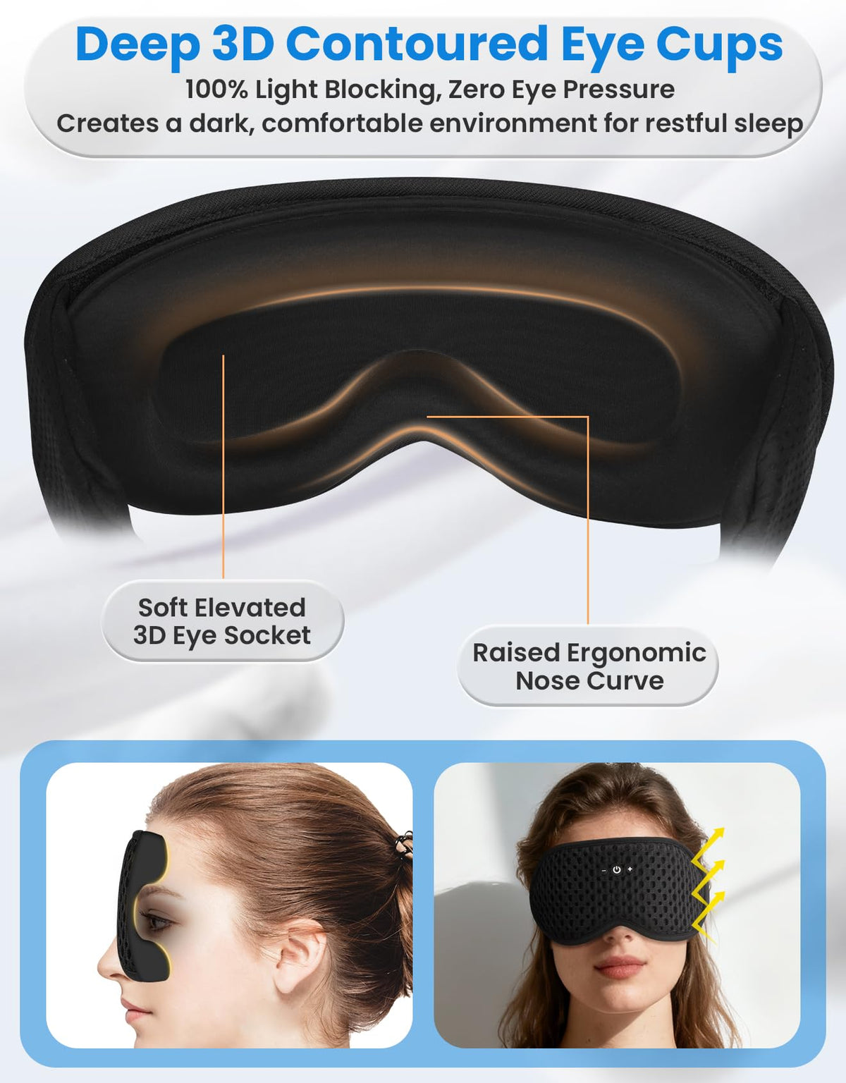 Bluetooth Sleep Mask V9495