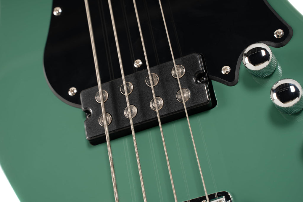 Short Scale Bass Guitar Forest Green K9306