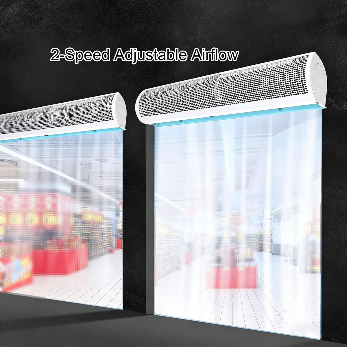 Wall Mounted 2 Speed Air Curtains X81891
