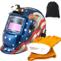 Auto Darkening Welding Helmet with LED Light M7635