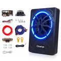 1200W Slim Under-Seat Powered Car Subwoofer with Built-in Amp Z13111