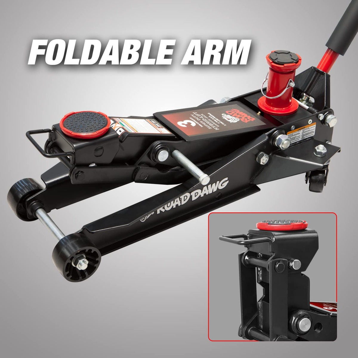 3 Ton Low-Profile Hydraulic Floor Jack K72667