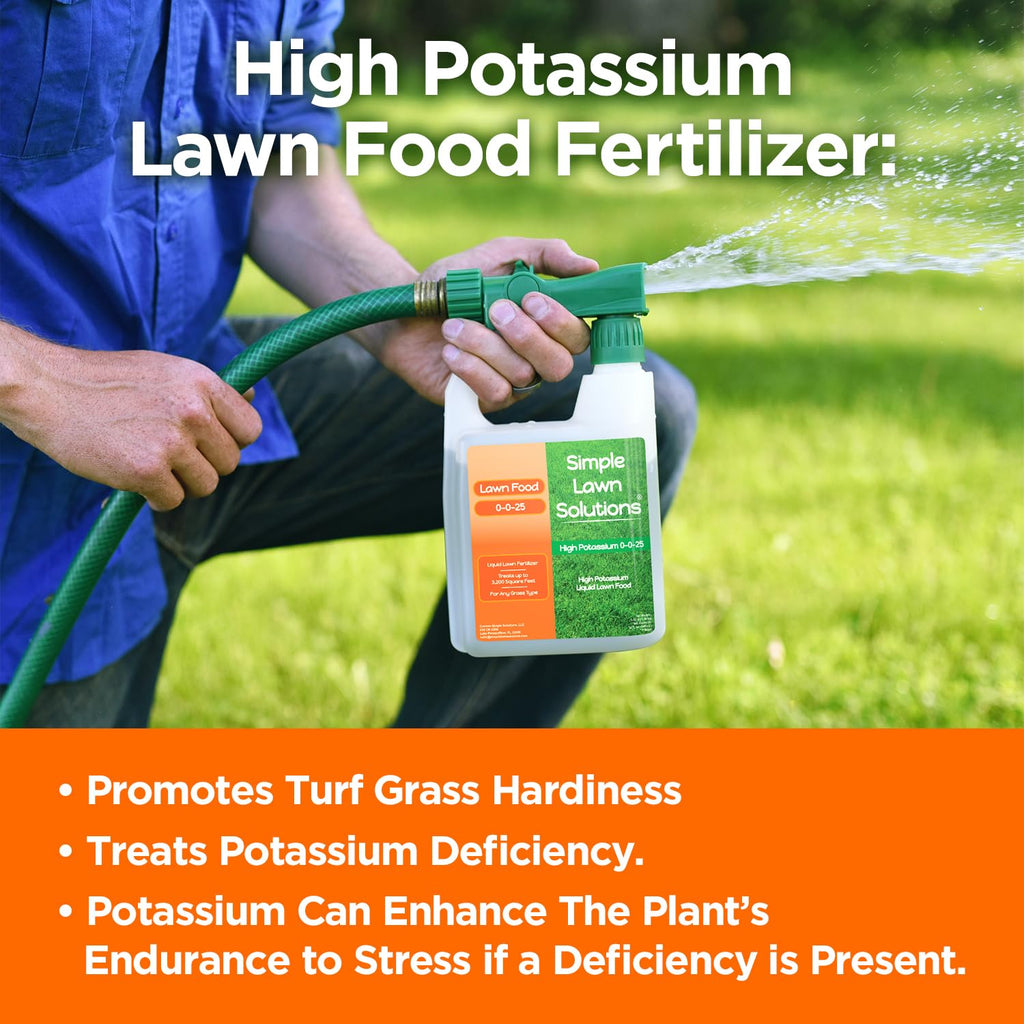 High Potassium Liquid Fertilizer 0-0-25 Concentrated Spray 32 Ounce X15074