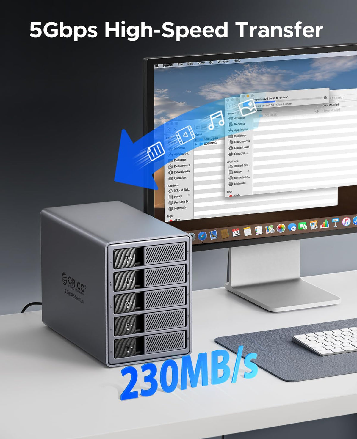 5 Bay HDD Enclosures F67288