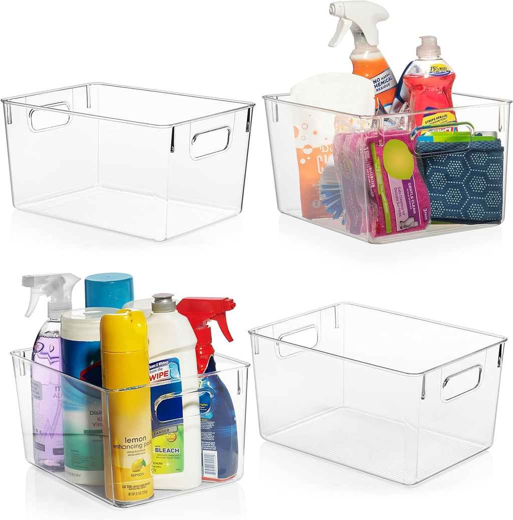 Clear Plastic Storage Bins G22708