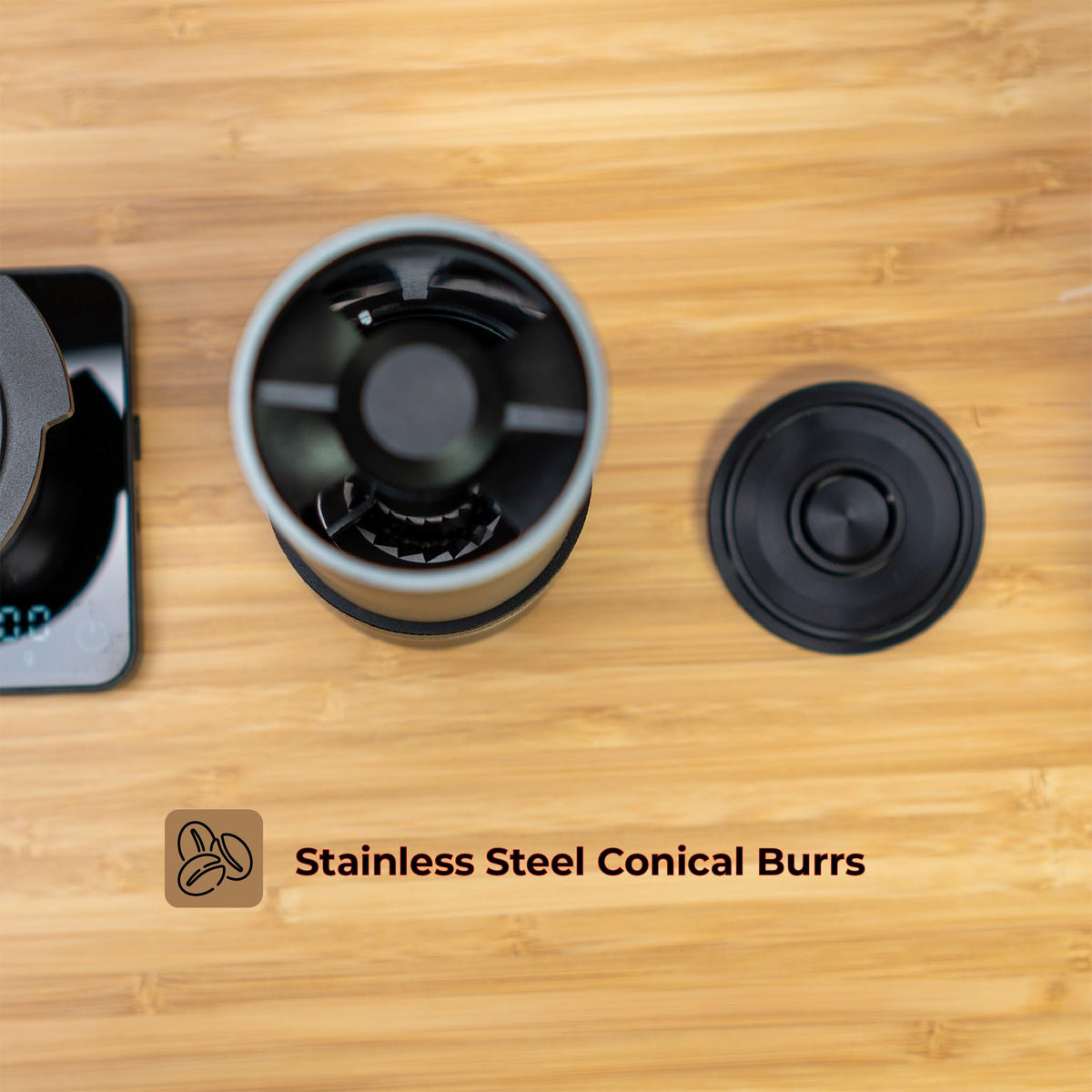 Portable Electric Burr Coffee Grinder Q657868