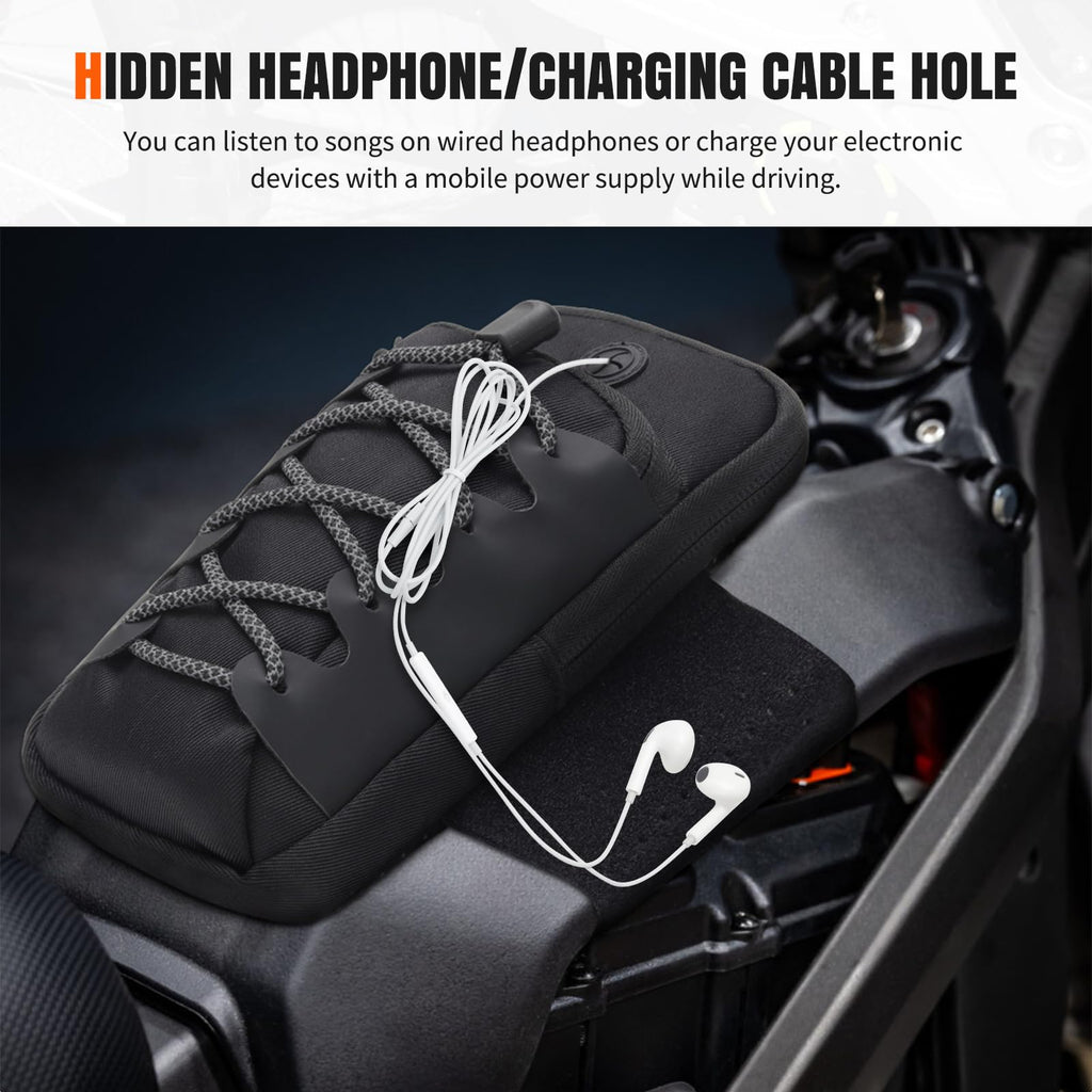 Black Dirt Bike Frame Bag Q461304