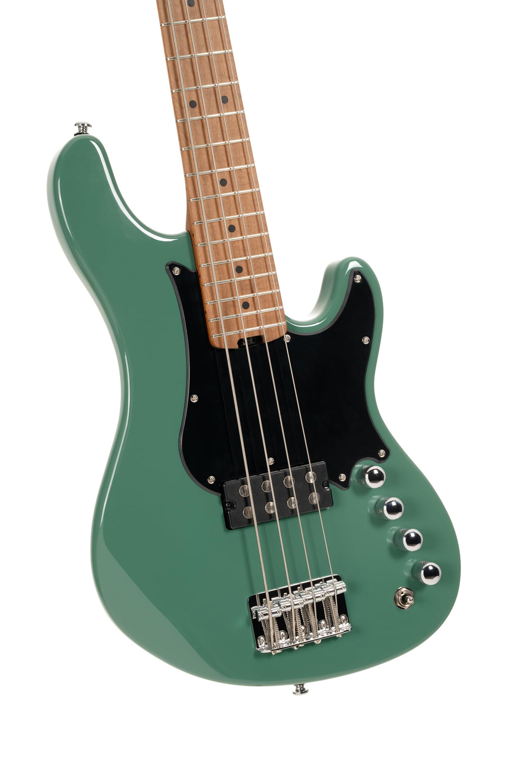 Short Scale Bass Guitar Forest Green K9306