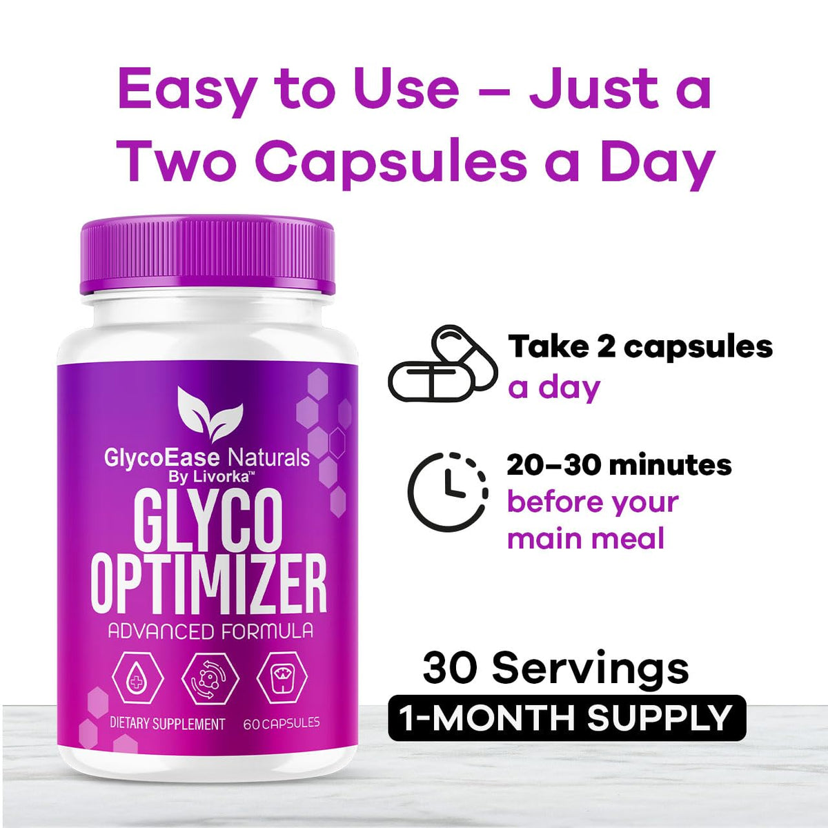 Natural Supplement 60 Capsules Y494729