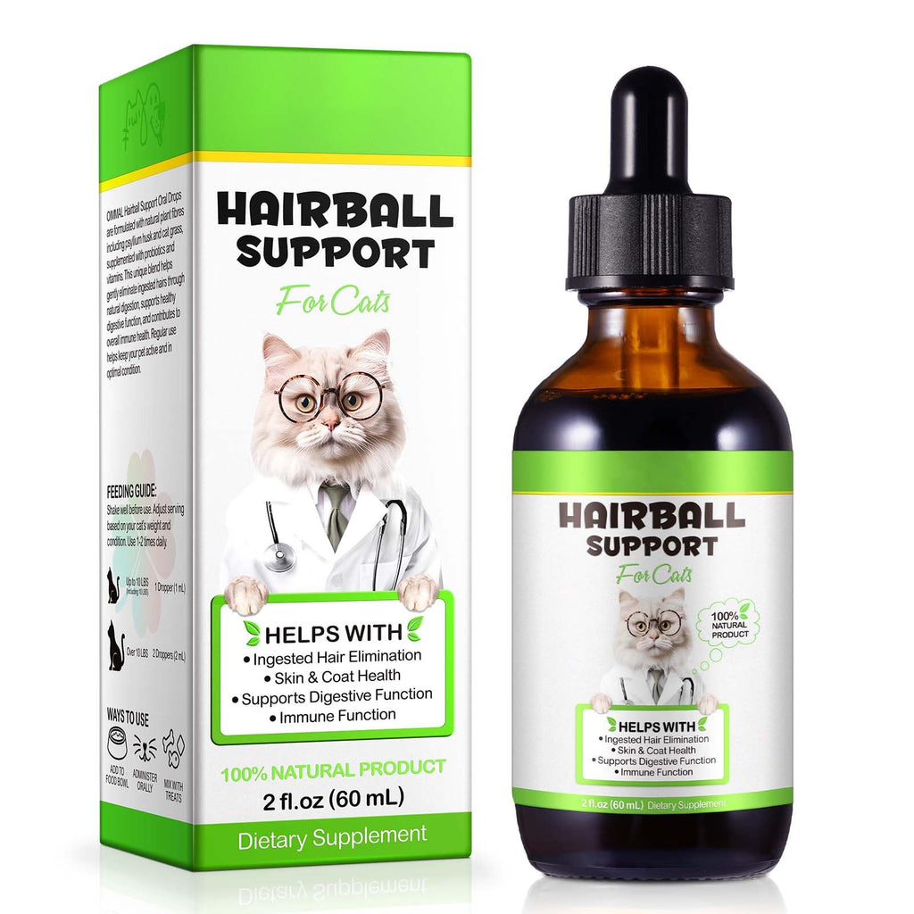 Cat Hairball Remedy Digestive Aid Drops 60ml K4353