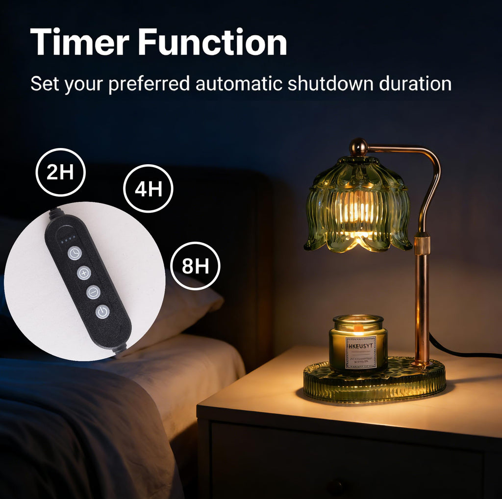 Dimmable Candle Warmer Lamp with Timer G990612