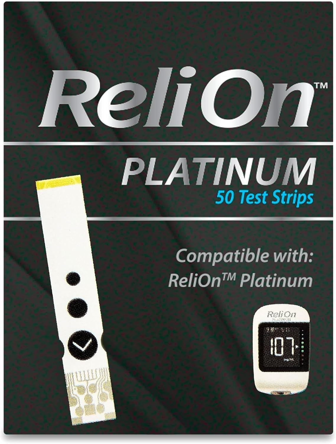 Platinum Test Strips 50 Count L411