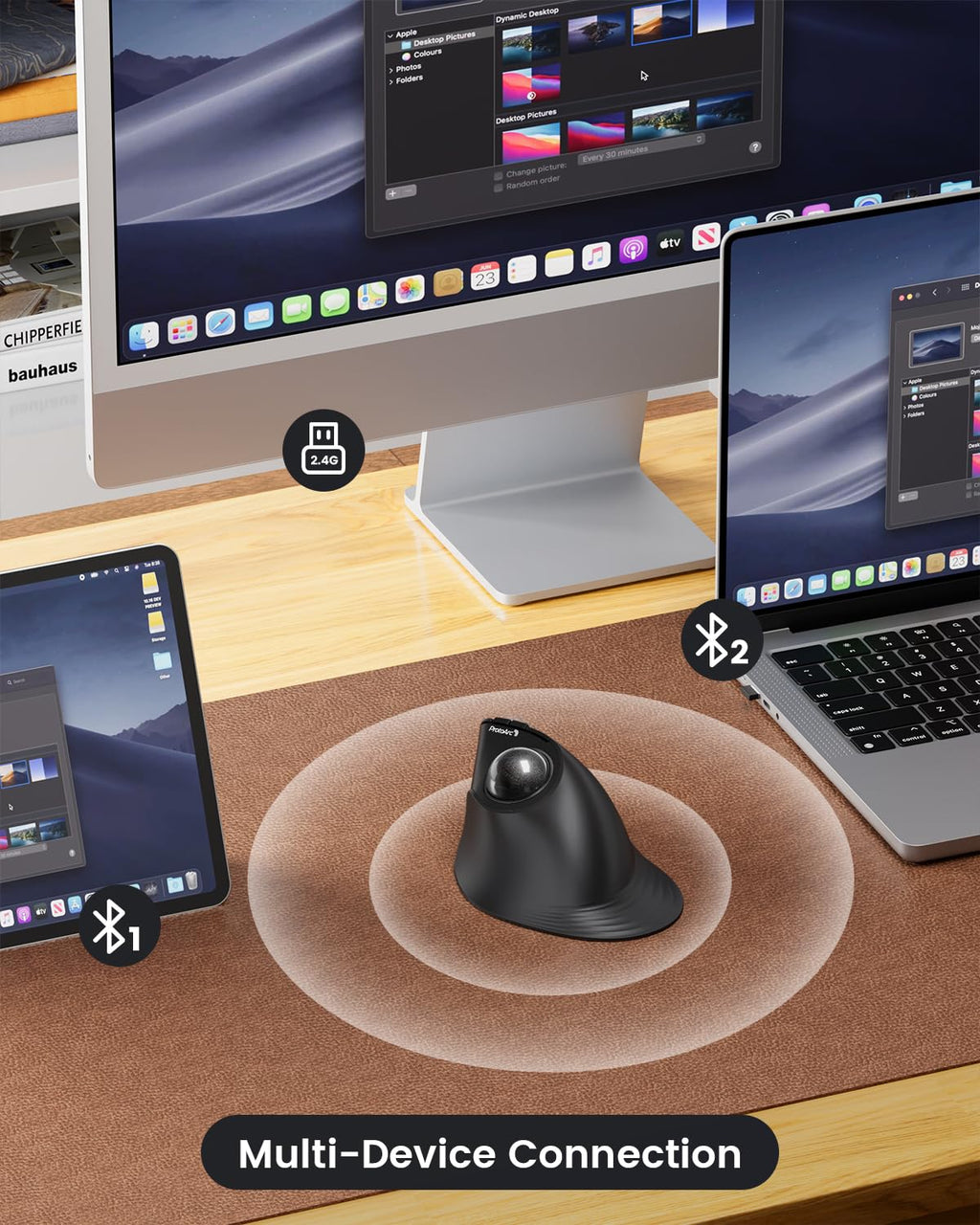 Wireless Vertical Trackball Mouse R47267