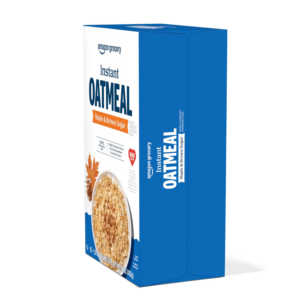 Maple & Brown Sugar Instant Oatmeal, 15.1 Oz, 10 Ct E347
