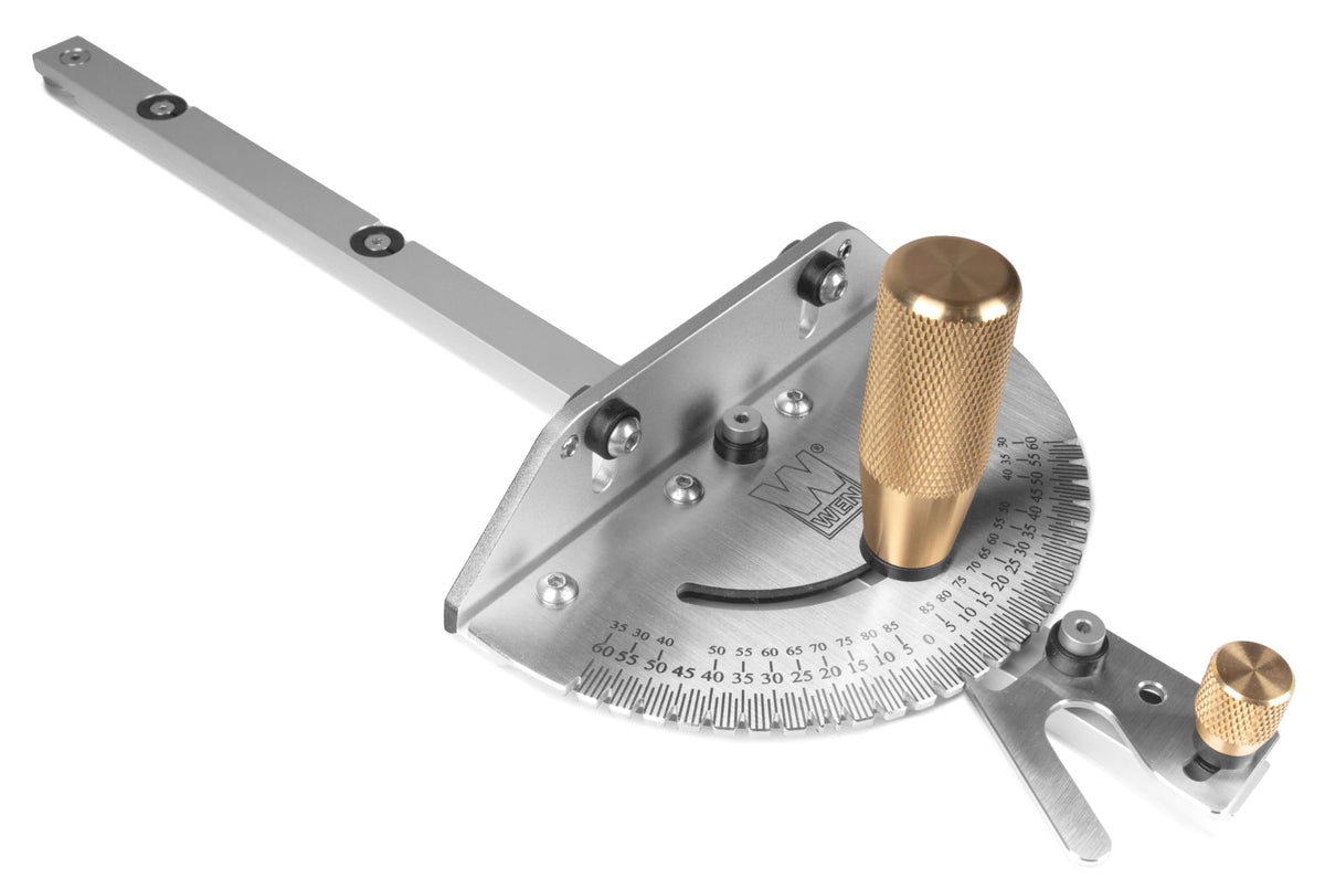 Steel and Brass Miter Gauge and Fence System O2240