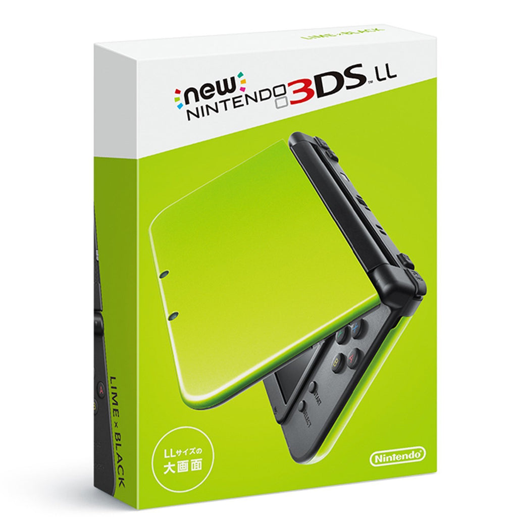 ニンテンドー3DS LL ライム×ブラック A3746