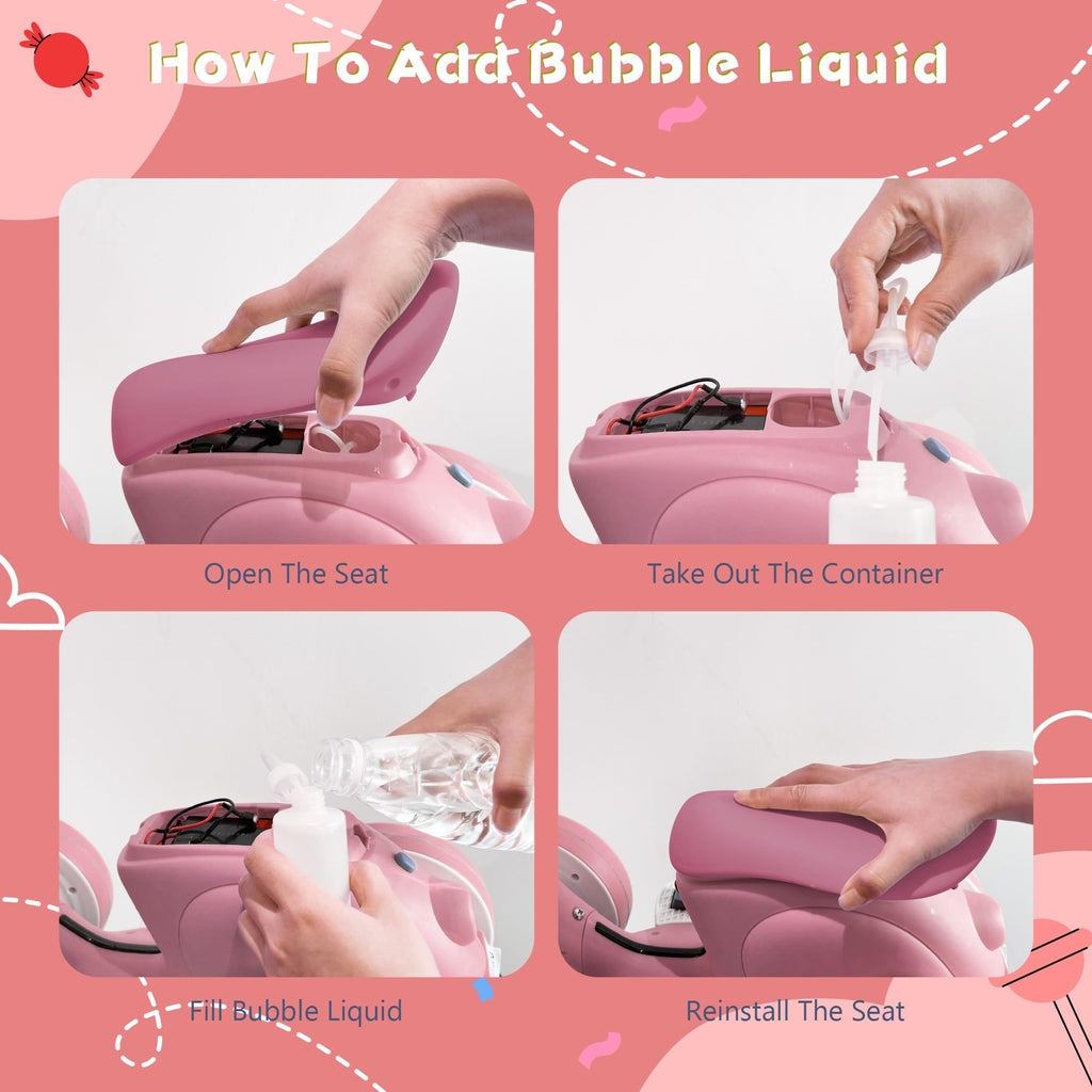 Electric Baby Balance Bike with Bubble Machine Z536512