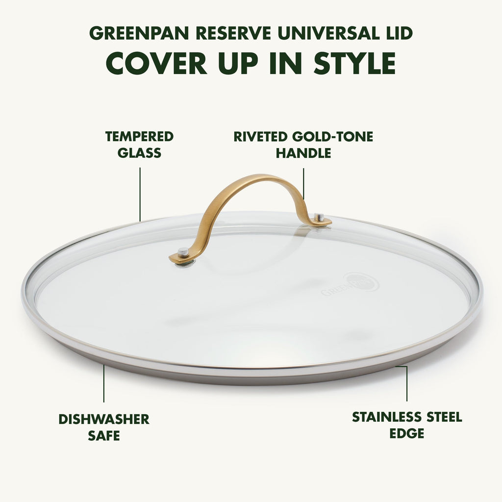 10" Tempered Glass Lid for Cookware Y30394