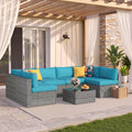 All-Weather Patio Sectional Furniture Set E6530