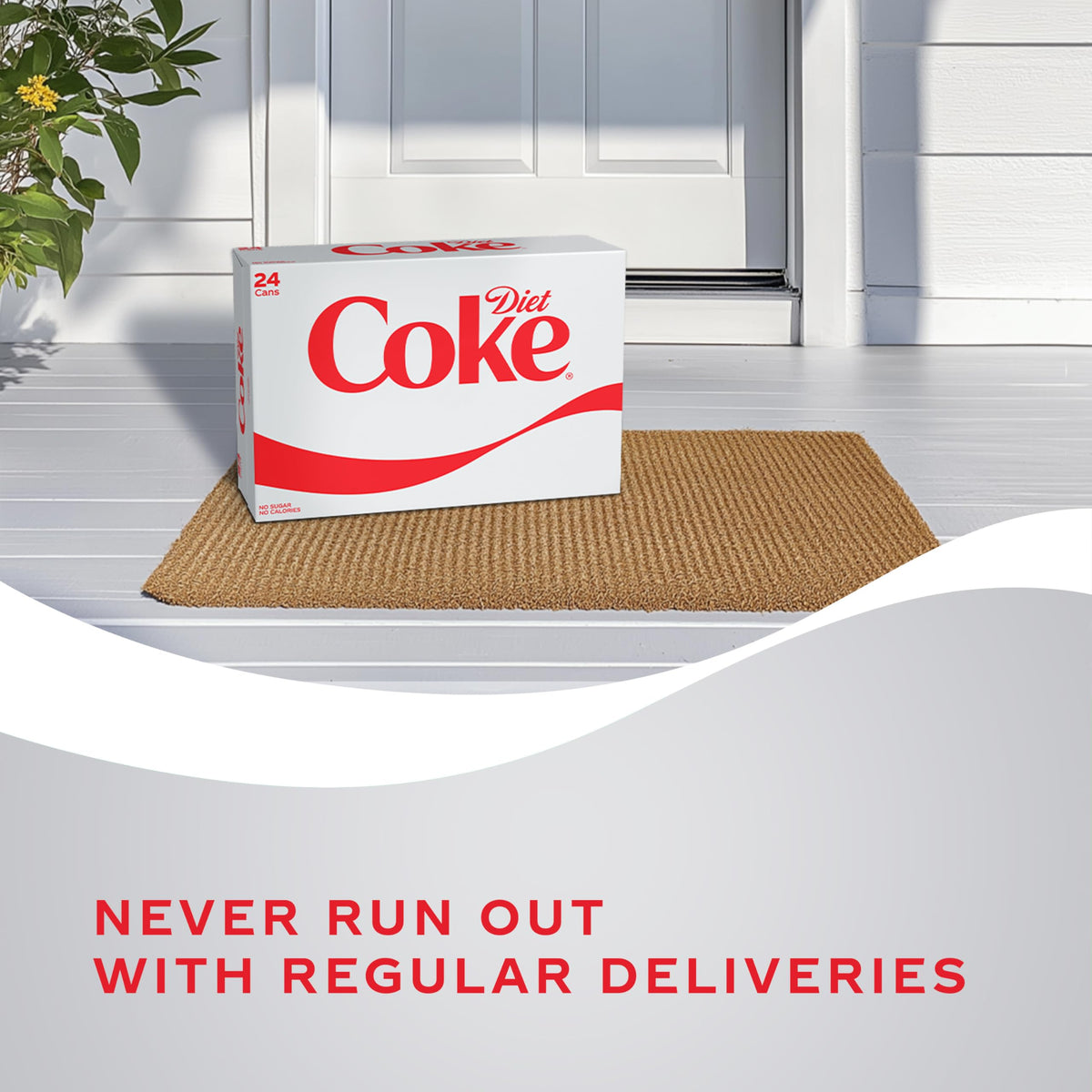 Diet Coke Soda Soft Drink Cans, 12 fl oz, 24 Pack G39259
