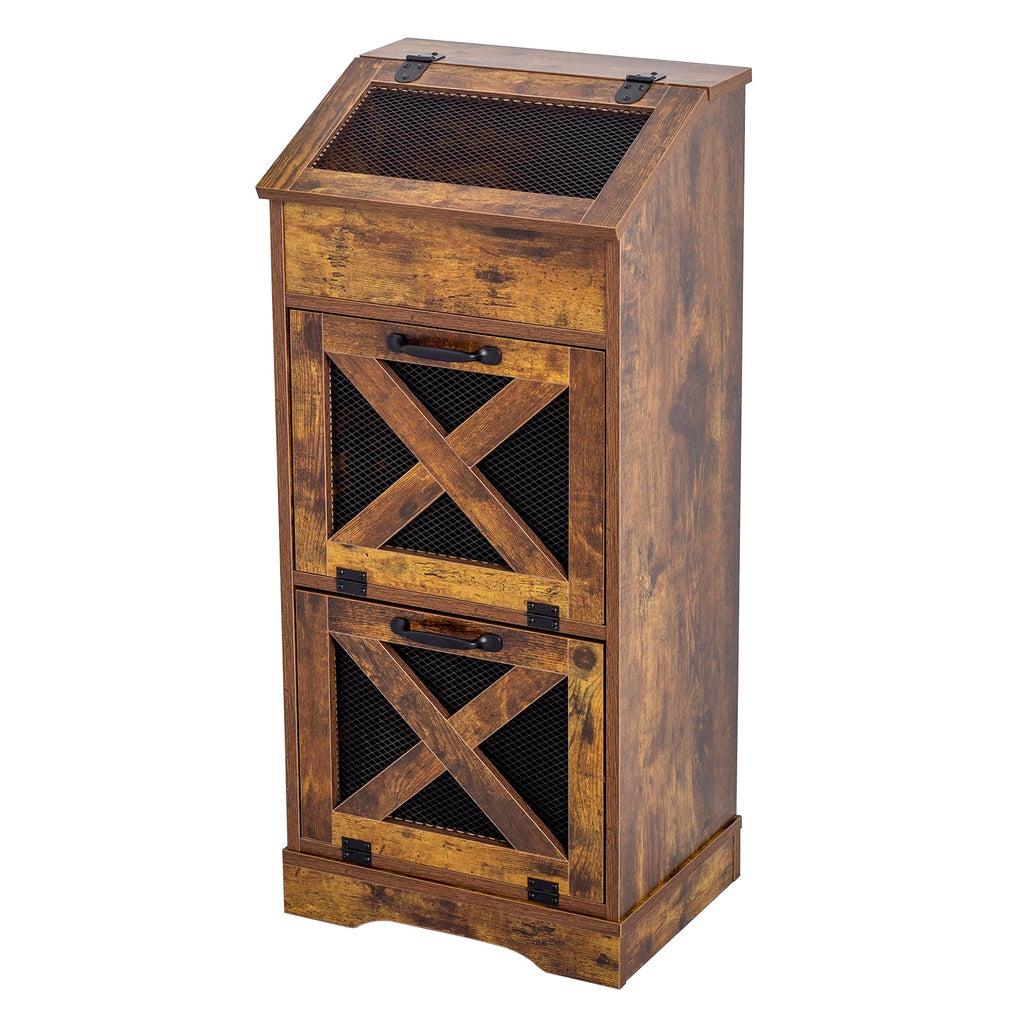 Brown Potato and Onion Storage Bin T6852