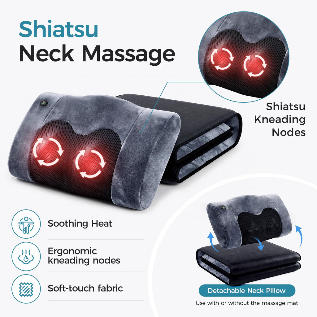 Full Body Massage Mat and Neck Massage Pillow N253860