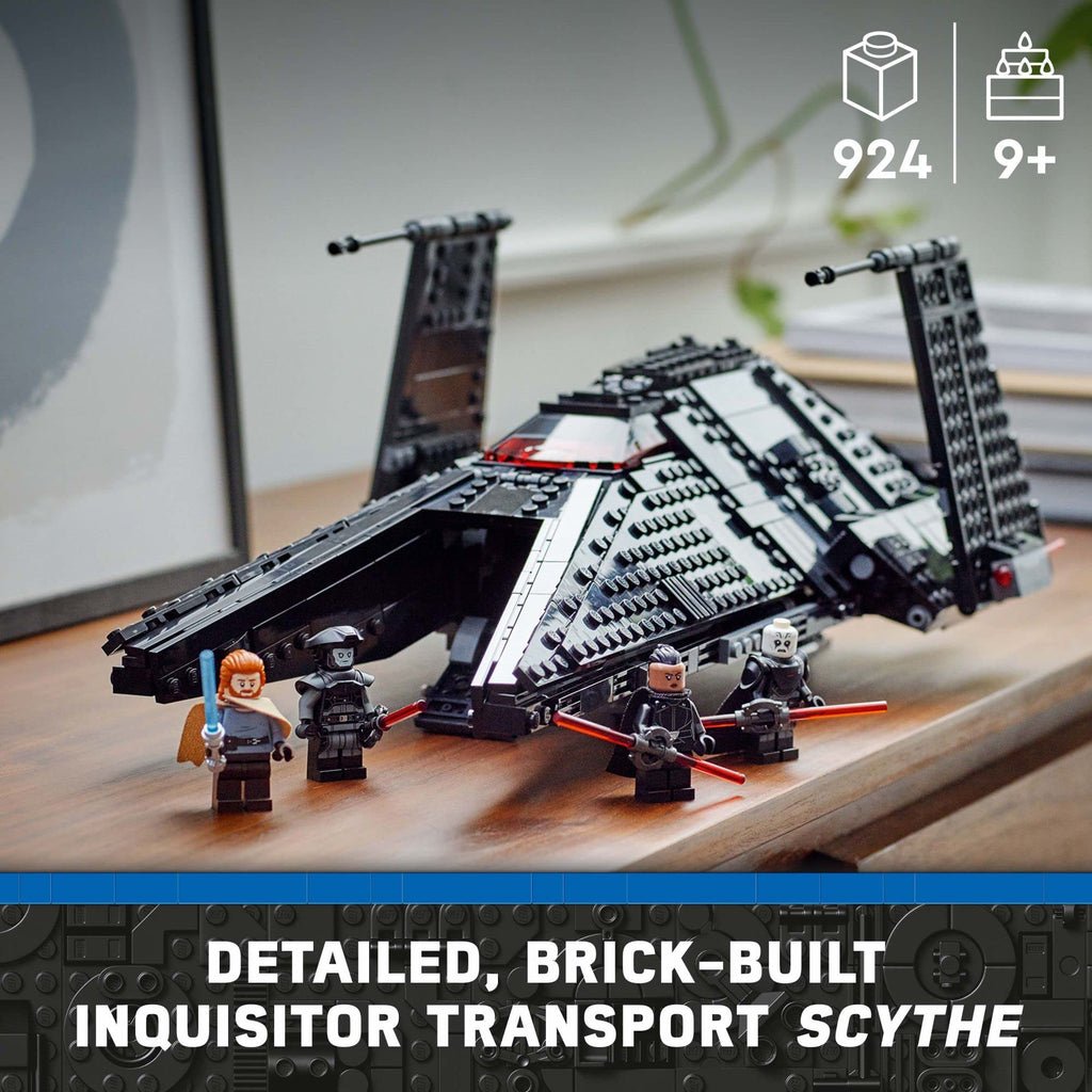 Buildable Toy Starship with Blue and Double-Bladed Red Lightsabers V328