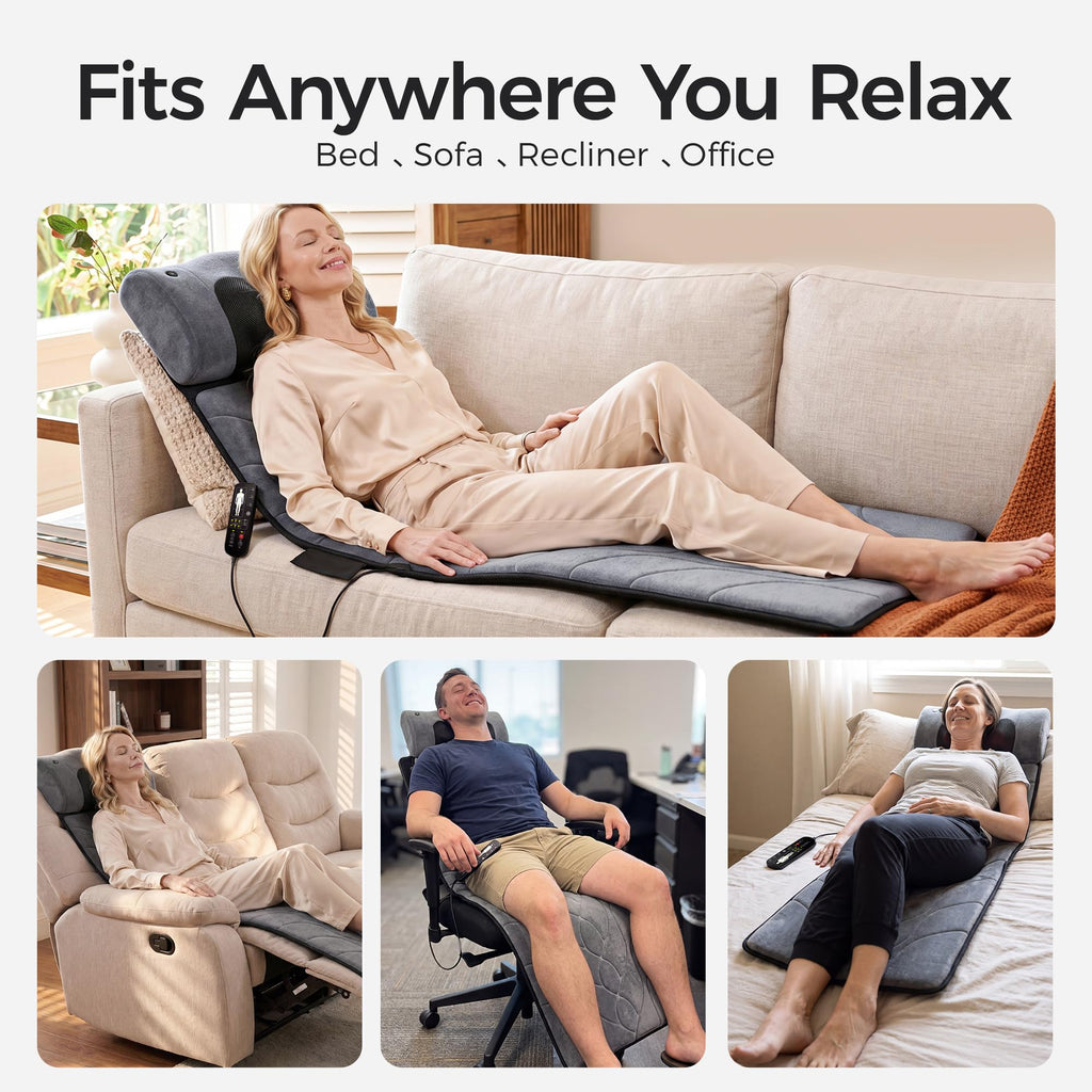 Full Body Massage Mat and Neck Massage Pillow N253860