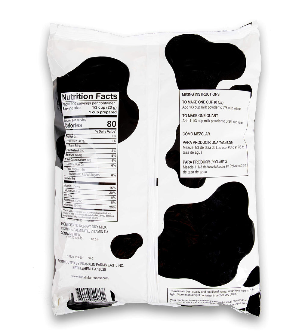 Instant Nonfat Dry Milk 5 Pound Bag J782043