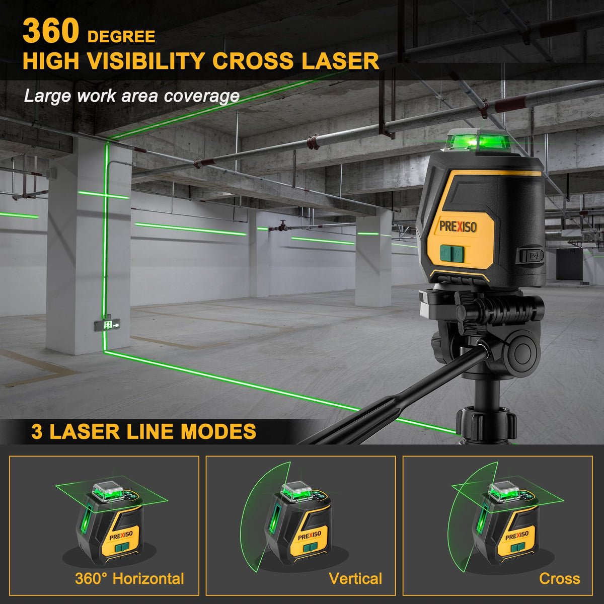 360 Laser Level with Tripod D697