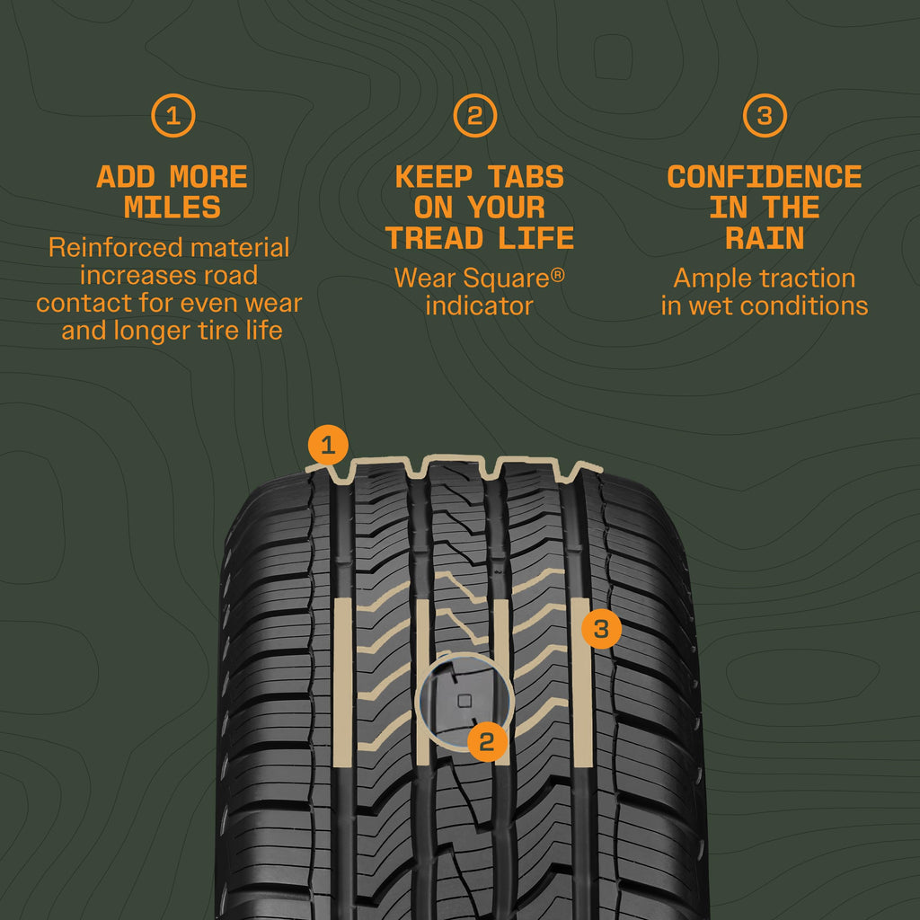 All-Season 225/60R17 99H Tire A5445