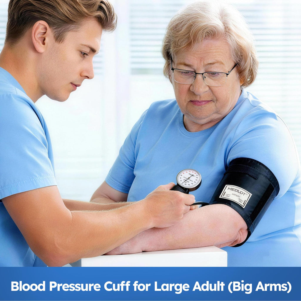 Large Adult Blood Pressure Cuff with Carrying Case J788