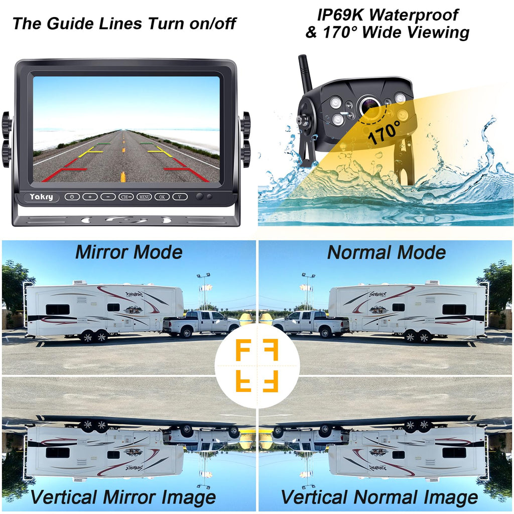 Wireless RV Backup Camera U5330