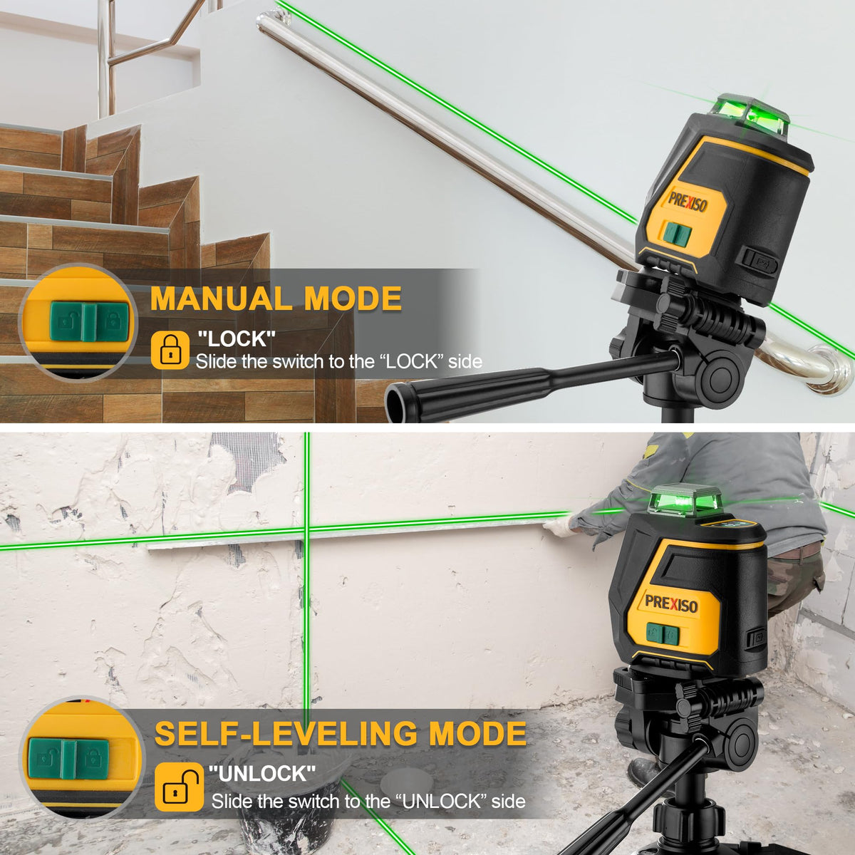 360 Laser Level with Tripod D697