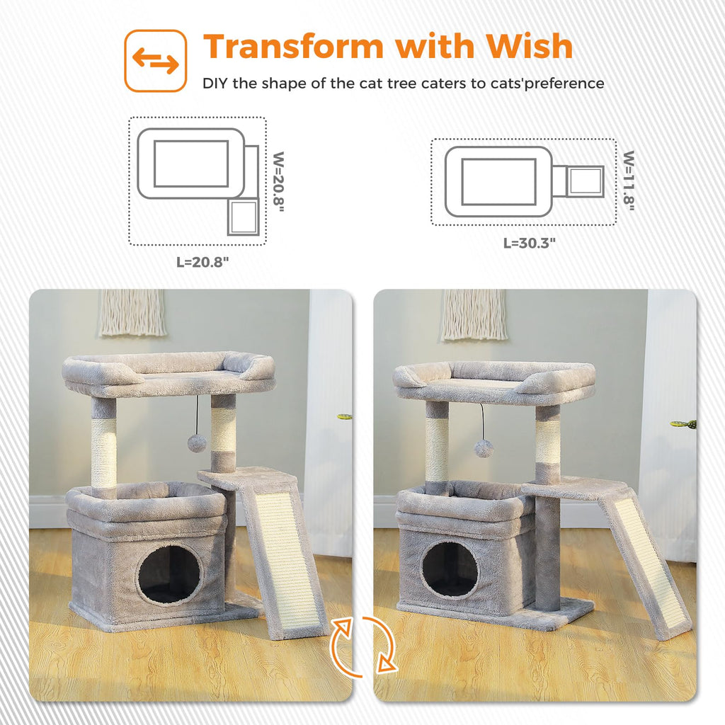 Gray Cat Tree G687