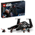 Buildable Toy Starship with Blue and Double-Bladed Red Lightsabers V328