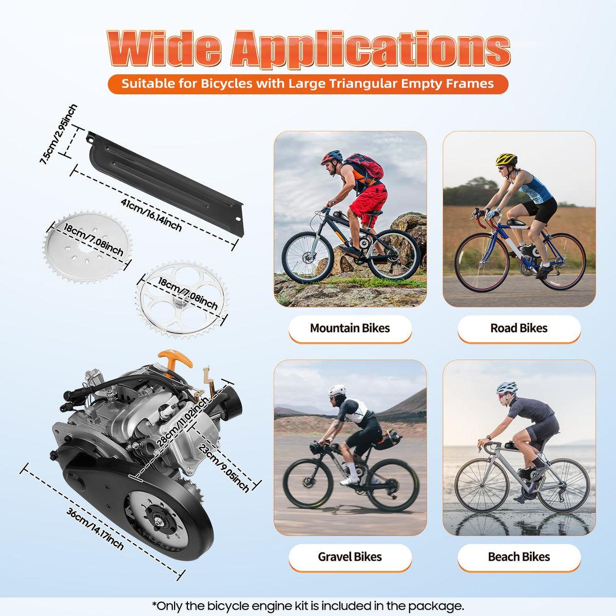 4-Stroke Bicycle Engine Kit V519156